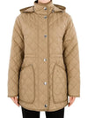 Diamond Quilted Nylon Jacket Archive Beige - BURBERRY - BALAAN 3