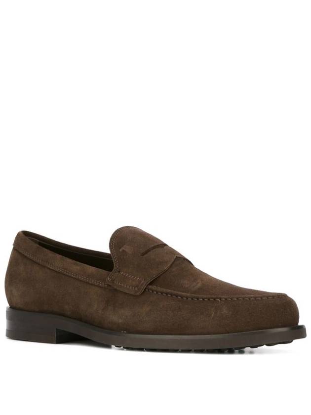 Mocassino Classic Suede Loafers Brown - TOD'S - BALAAN 3