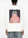 Bacco Embroidered Logo Sweatshirt White - MAX MARA - BALAAN 3