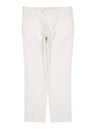 Lois Linen Stretch Straight Pants Cloud White - J.LINDEBERG - BALAAN 2