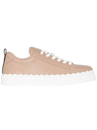 Women's Lauren Low Top Sneakers Beige - CHLOE - BALAAN 1