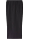 Salome Long H-line Skirt Black - A.P.C. - BALAAN 2