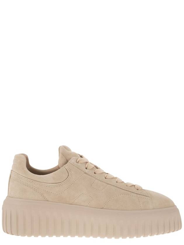 Suede H-Stripes trainers - HOGAN - BALAAN 1