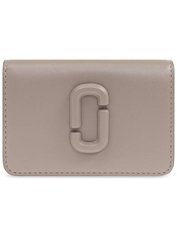 Marc Jacobs Wallet The Marc Mini, Women's, Beige - MARC JACOBS - BALAAN 1