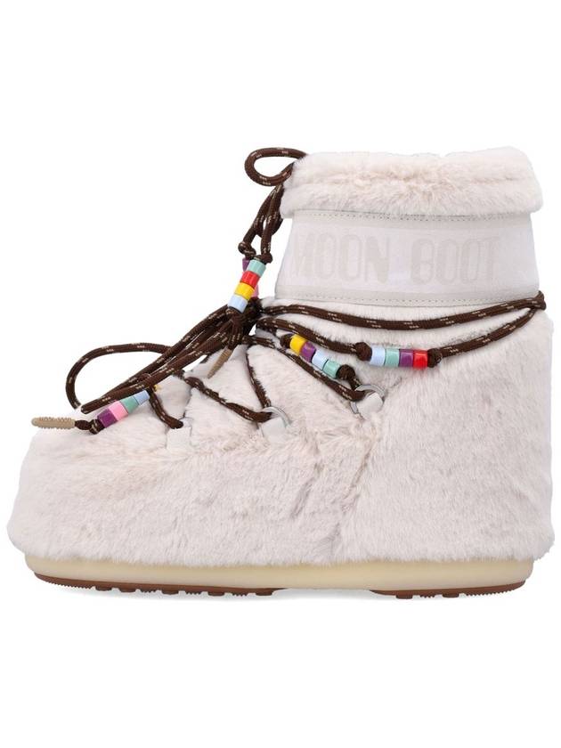 Icon Low faux-fur beads boots - MOON BOOT - BALAAN 3