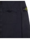 Wappen Patch Double Pocket Cotton Zip-Up Jacket Dark Navy - STONE ISLAND - BALAAN 5