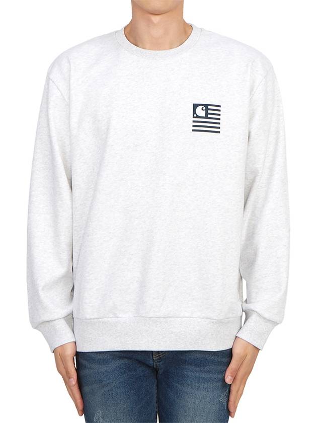 Logo Print Sweatshirt White - CARHARTT WIP - BALAAN 2