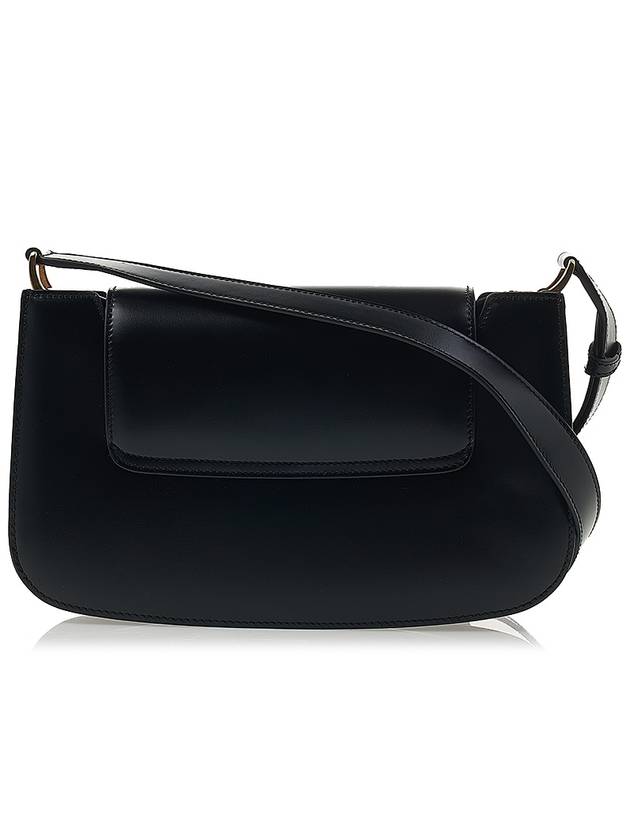 Heart Logo Flap Cross Bag Black - AMI - BALAAN 4