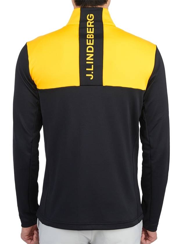 Banks mid layer zip-up jacket yellow black - J.LINDEBERG - BALAAN 6