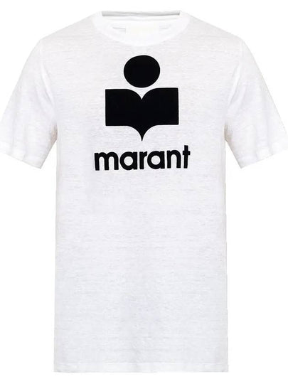 Karman Logo Short Sleeve T-Shirt White - ISABEL MARANT - BALAAN 2