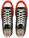 x Converse Chuck 70 High Red Sole Black A01793C - COMME DES GARCONS PLAY - BALAAN 7