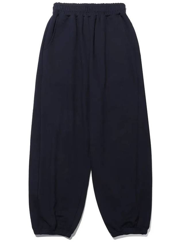 Wide Training Pants Navy - TAILOR STUDIO - BALAAN 4