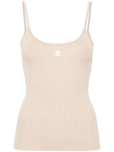 Re edition ribbed top PERMDE012FI00011054 - COURREGES - BALAAN 1