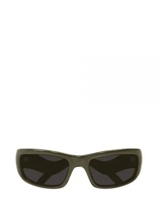 Eyewear Rectangle Frame Sunglasses Brown - BALENCIAGA - BALAAN 1