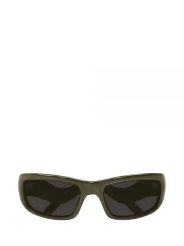 Eyewear Rectangle Frame Sunglasses Brown - BALENCIAGA - BALAAN 1