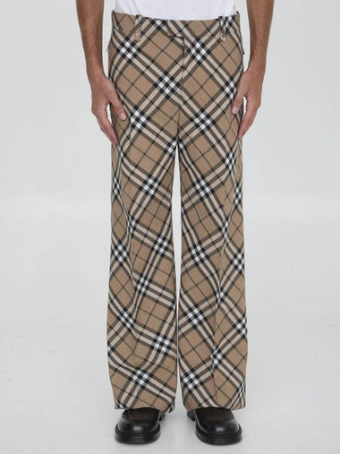 Check pants - BURBERRY - BALAAN 1