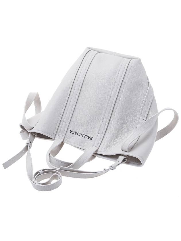 Calfskin Everyday Tote Bag White - BALENCIAGA - BALAAN 5