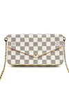 Damier Azur Pochette Felicie N63106 - LOUIS VUITTON - BALAAN 3