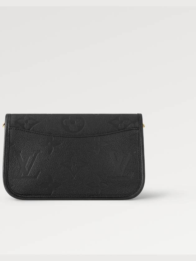 Diane Monogram Leather Shoulder Bag Black - LOUIS VUITTON - BALAAN 8