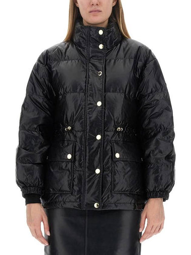 DOWN JACKET WITH HOOD - MICHAEL KORS - BALAAN 1