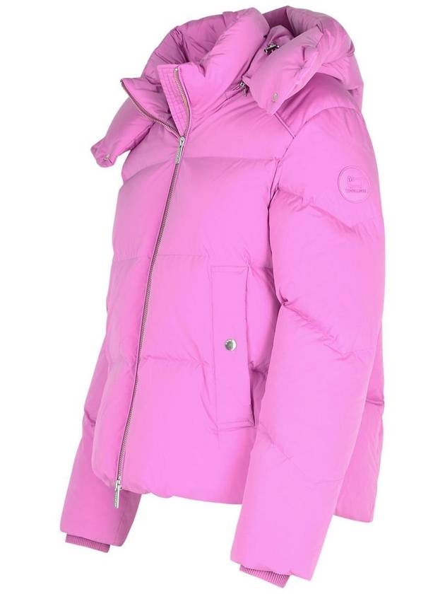 Woolrich 'Alsea' Fuchsia Polyamide Down Jacket - WOOLRICH - BALAAN 2