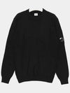 Lens Detail Knit Top Black - CP COMPANY - BALAAN 3