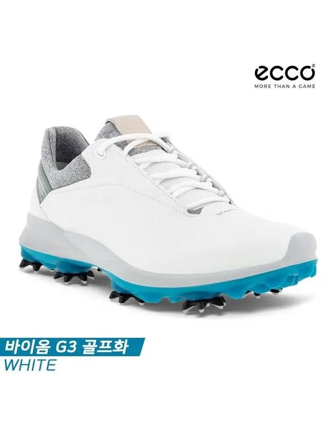 Women's Biome G3 Spike Golf Shoes White - ECCO - BALAAN 3