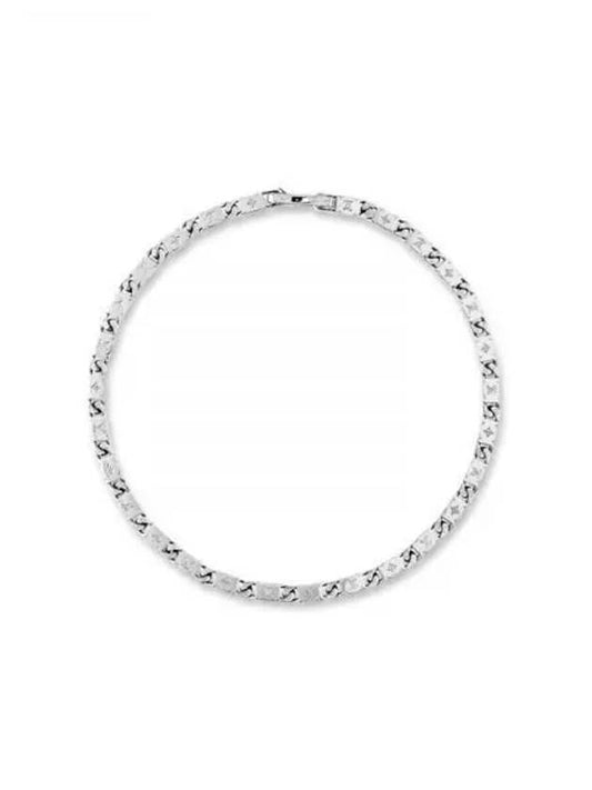 Monogram Tied Up Necklace Silver - LOUIS VUITTON - BALAAN 2