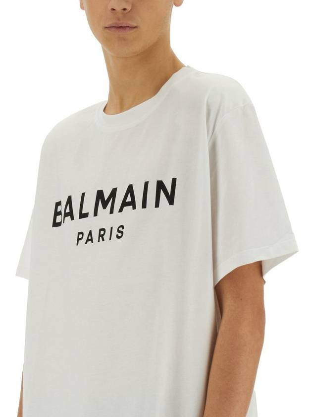 Balmain T-Shirt With Logo - BALMAIN - BALAAN 4