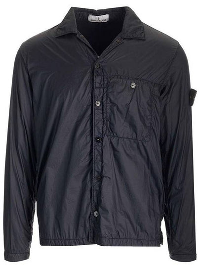 Garment Dyed Micro Yarn Primaloft Jacket Black - STONE ISLAND - BALAAN 2