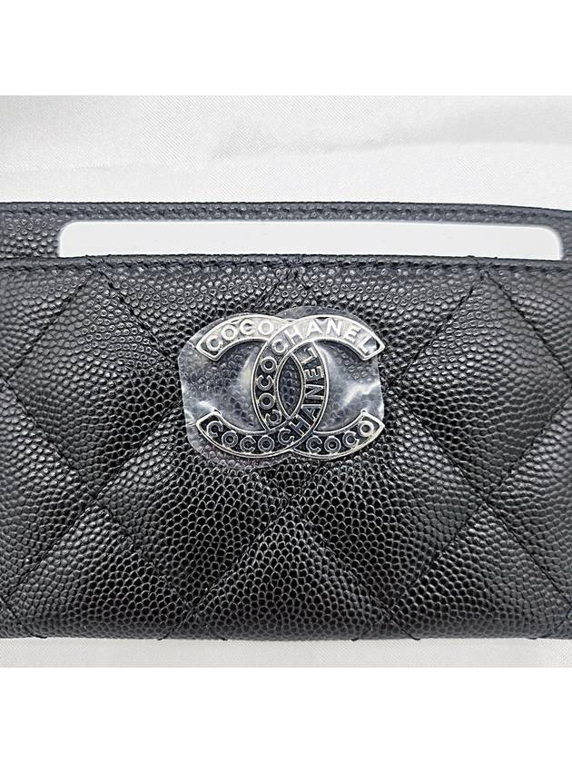 Classic Card Holder Caviar AP3832 - CHANEL - BALAAN 4