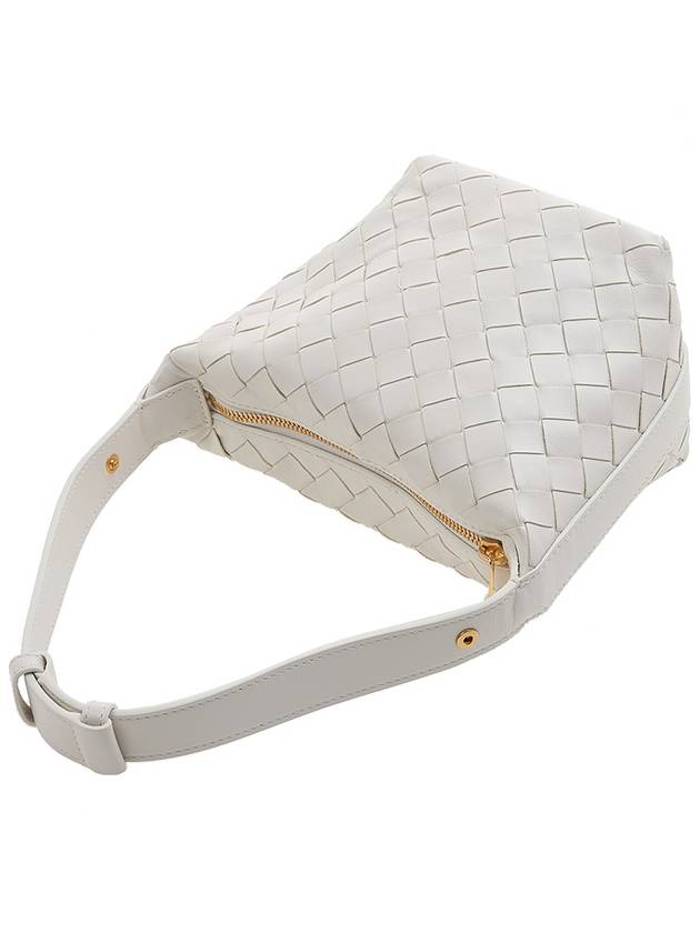 Candy Wallace Intrecciato Tote Bag White - BOTTEGA VENETA - BALAAN 5