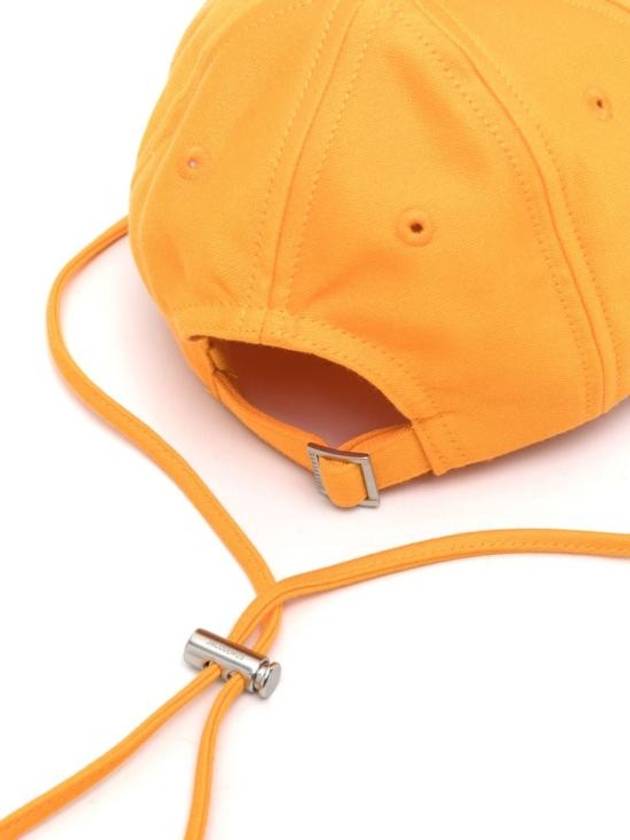 La Casquette Artichaut Cotton Ball Cap Yellow - JACQUEMUS - BALAAN 3