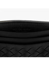 Intrecciato Card Wallet Black - BOTTEGA VENETA - BALAAN 4