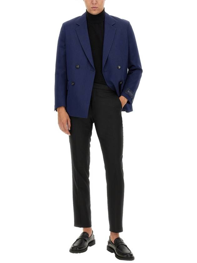 DOUBLE-BREASTED JACKET - HUGO BOSS - BALAAN 4