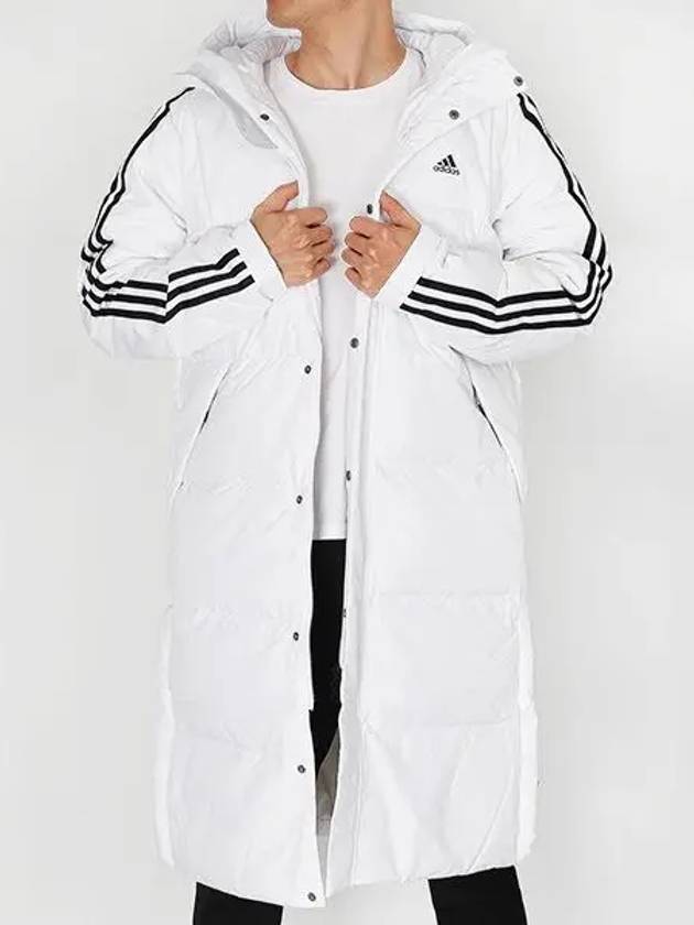 3S Long Down Padding Jacket White - ADIDAS - BALAAN 2