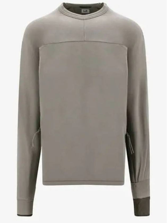 Metropolis Series Stretch Fleece Zipped Pocket Sweatshirt 15CLSS037A 006452W 335 951597 - CP COMPANY - BALAAN 1