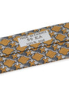 59 EA 100 Silk Brown Chain Pattern Tie - HERMES - BALAAN 6