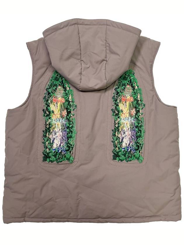 Men s Garden Glass Hooded Vest - WHO DECIDES WAR - BALAAN 6