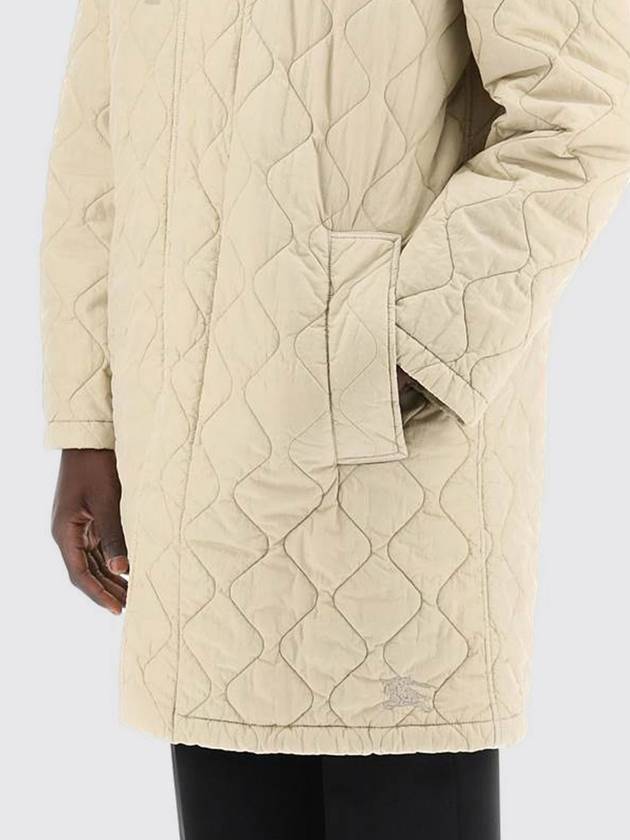 Quilted Single Breasted Car Coat 8083814 - BURBERRY - BALAAN 4