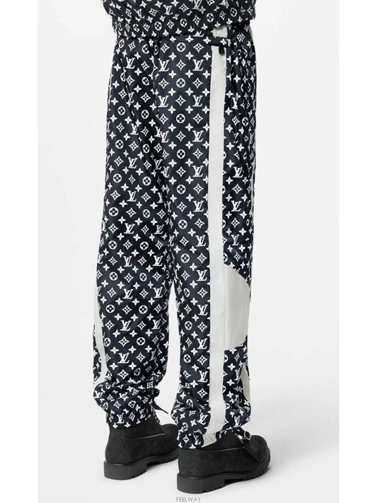 1AFWQB Monogram Printed Technical Track Pants - LOUIS VUITTON - BALAAN 2