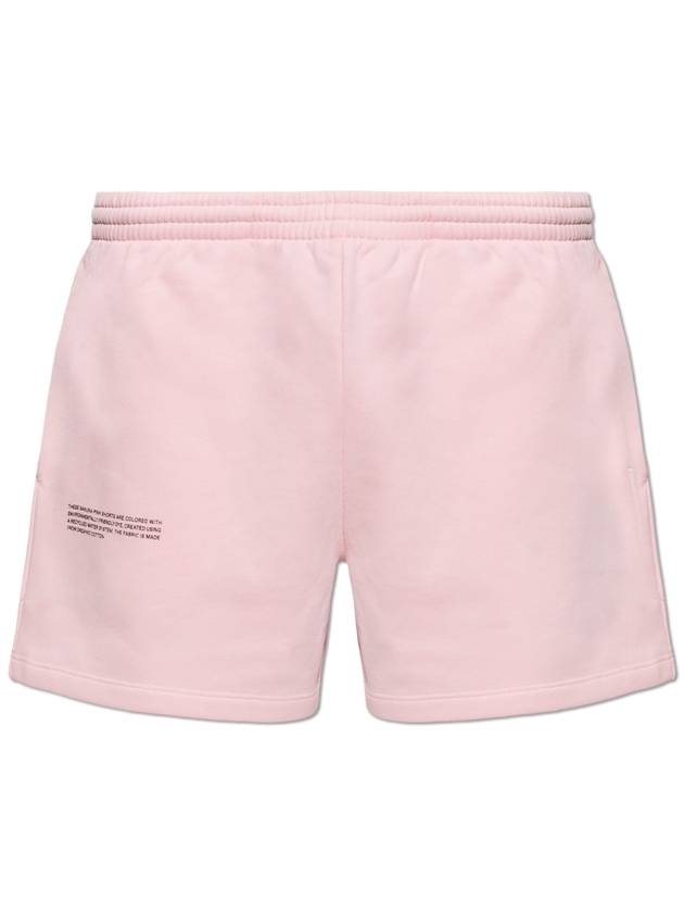 Pangaia Logo Shorts, Unisex, Pink - PANGAIA - BALAAN 1