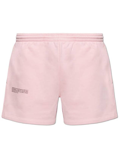 Pangaia Logo Shorts, Unisex, Pink - PANGAIA - BALAAN 1