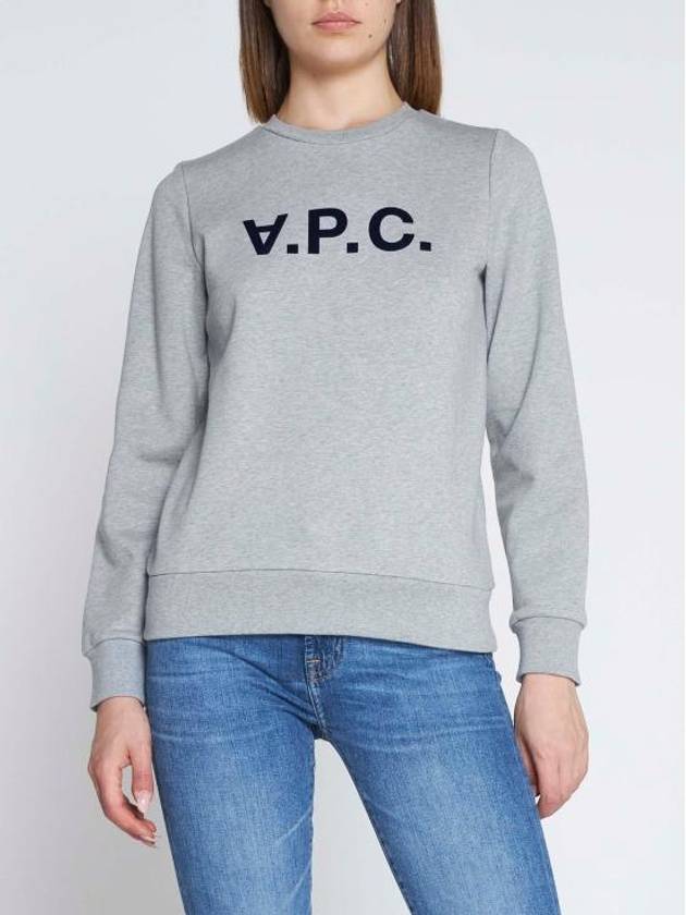 VPC Logo Sweatshirt Grey - A.P.C. - BALAAN 3