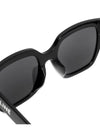 Eyewear Monochrome 03 Acetate Sunglasses Black - CELINE - BALAAN 5