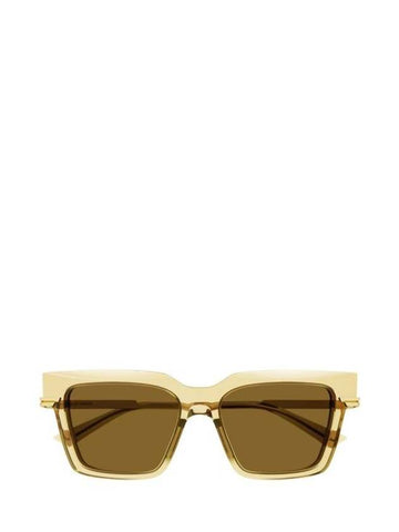 Sunglasses BV1242S 004 YELLOW - BOTTEGA VENETA - BALAAN 1