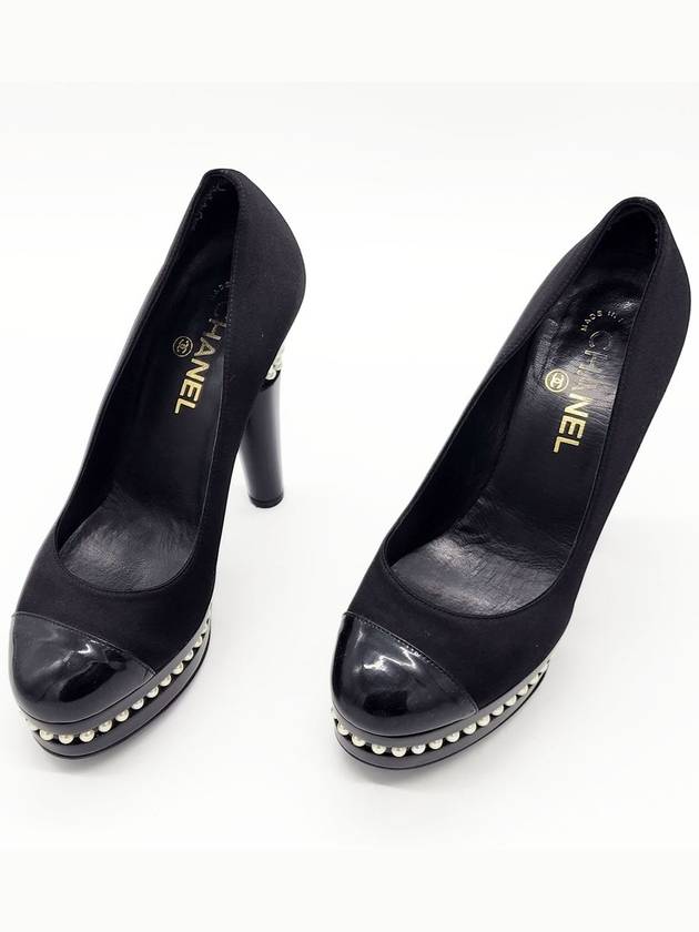 women 2009 moscow pumps heels black - CHANEL - BALAAN 2