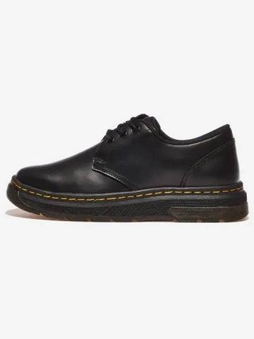 Shoes Loafers Fur Crewson BLACK CLASSIC PULL UP - DR. MARTENS - BALAAN 1