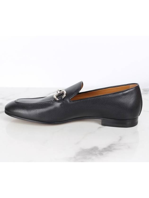 Horsebit leather loafer black 9 280 - GUCCI - BALAAN 6