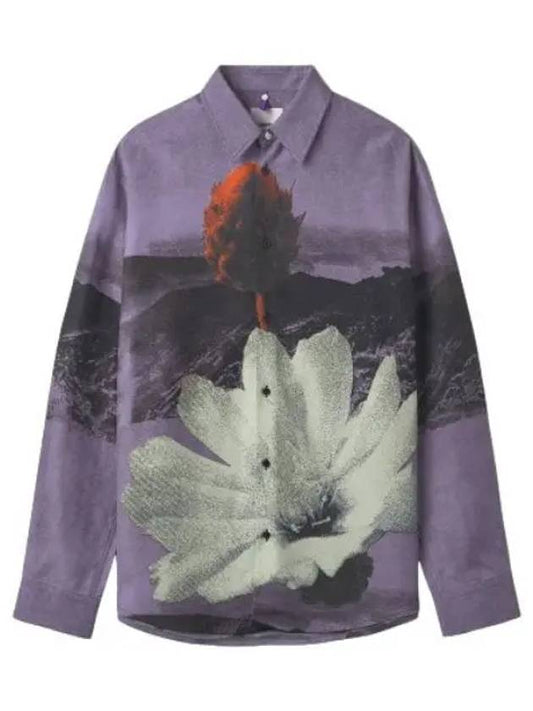 Ray Flora Shirt Lilac - OAMC - BALAAN 1